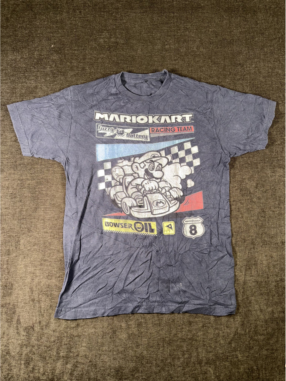 Mario Kart Racing Team Graphic T-Shirt